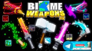 Minecraft Bedrock DLC "Biome Weapons"