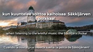 Säkkijärven polkka - English lyrics - Subtítulos en español