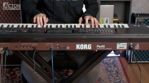 KORG Pa4X Professional Arranger - FREE KApro Bayan Accordion Sound Demo