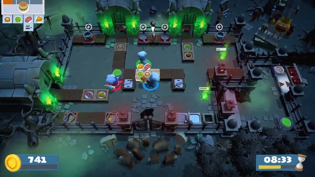 OVERCOOKED 2 | Gameplay FINAL último nivel 6-6 [CO-OP] Trofeo "LA SALSA DE LA VIDA" смотреть онлайн