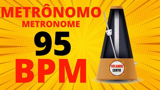 Metrônomo Online | Metrônomo 95 BPM 2/4 | Metronome 95 BPM 2/4 смотреть онлайн