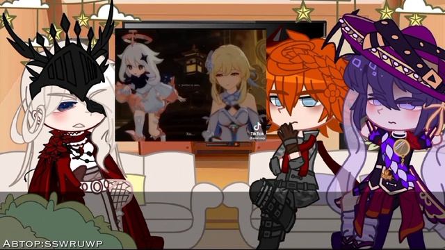 Реакция персонажей(фатуи)геншина на Люмин°1/?°VIOL° смотреть онлайн