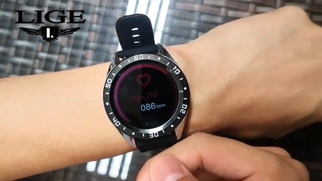 LIGE СМАРТ ЧАСЫ IP68 С АЛИЭКСПРЕСС смотреть онлайн