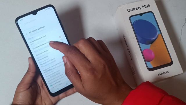 Samsung M04 how to show battery on display battery percentage display per show kaise karen смотреть онлайн