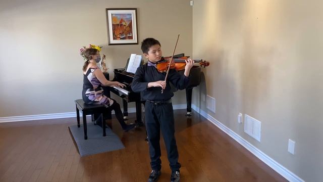 Vincent violin - Concerto in G Minor Op. 12, no. 3, 1st mvmt by Friedrich Seitz смотреть онлайн