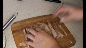 Рыбные палочки в кляре