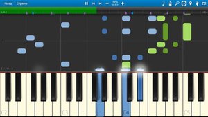 Виновата Ли Я - Русская народная песня (на пианино Synthesia cover)