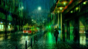 Вечером поздним...