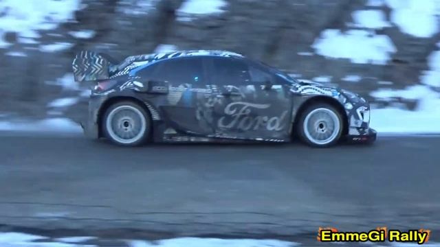 Essai Rallye Monte Carlo 2022 | Gus Greensmith | Ford Puma Rally1 Hybrid | Flat Out & Big Show смотреть онлайн
