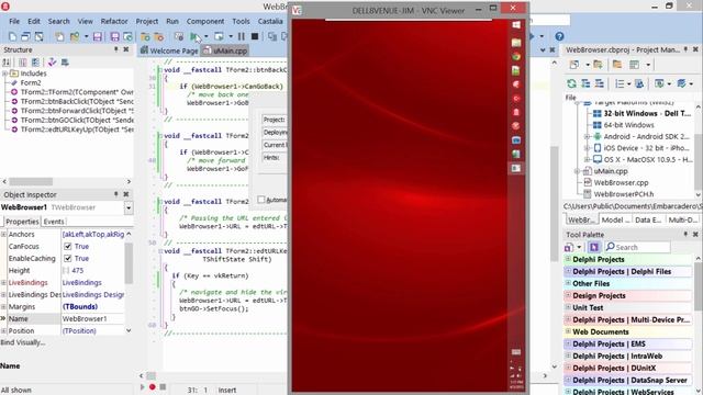 Web Browser with C++ RAD Studio XE8 смотреть онлайн