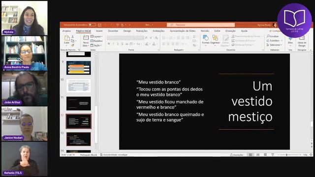 Resultado Concurso Literário + Encerramento - Pensando literaturas pós/de coloniais смотреть онлайн