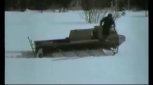 Чудо техники, шнековый вездеход.