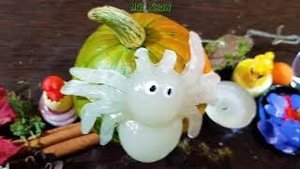 DIY Слайм Антистресс / Хеллуин 2019 / АСМР