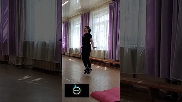 фізична культура дистанційно ДНЗ МВПУПІТ стрибки через скакалку 1хв. 4 смотреть онлайн