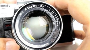 How To Use Minolta X-370 X-300 X-7A Film Camera