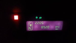 Подсветка приборной панели Xsara Picasso