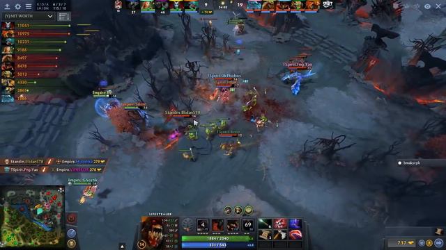 EMPIRE vs SPIRIT - CIS Quals FINAL - Galaxy Battles MAJOR DOTA 2 смотреть онлайн