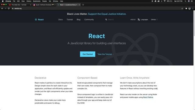 ReactJS Tutorial 2 - What Is React ? | React.js - The Complete Course