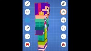 Brawl Stars - Skin Minecraft - Lola Rebelde