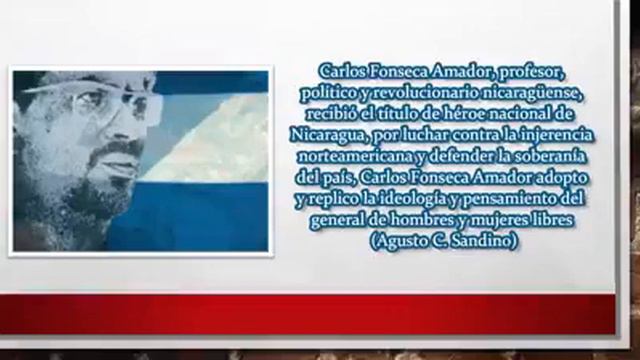 Carlos Fonseca Amador Prócer de Nicaragua смотреть онлайн