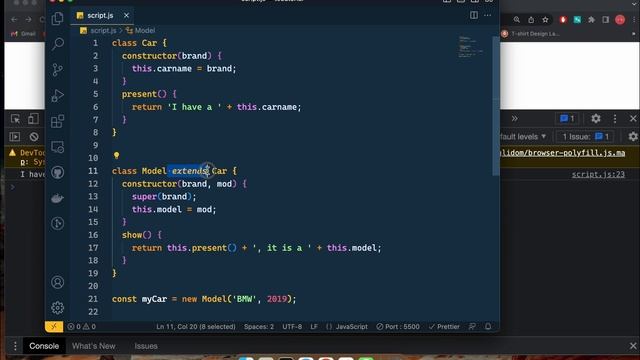 JavaScript Class Inheritance. #78