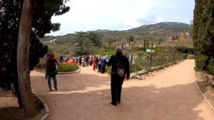 Парад тюльпанов 2021. Никитский ботанический сад. Фестиваль цветов в Ялте. Бал тюльпанов. Крым 2021