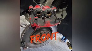 2017 Maserati Levante Brake Pads & Rotors Replacement.