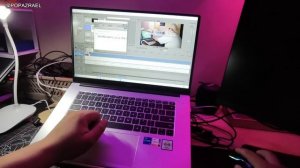 EDIT A VLOG WITH HUAWEI MATEBOOK D15 2021 LAPTOP