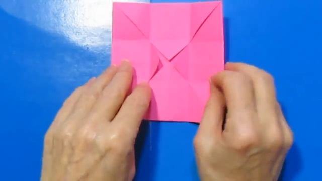 Коробка с крышкой оригами из бумаги/Подарочная коробка своими руками/Ящик для хранения мелочей смотреть онлайн