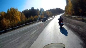 Покатушки на Honda Varadero & Honda CB400 Big One