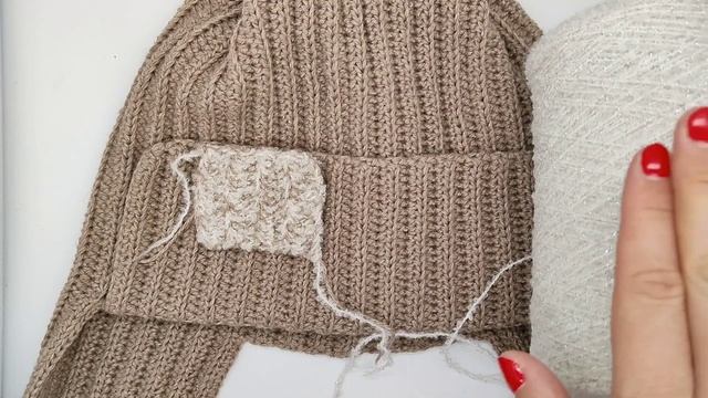 Вязание ушанки. Лайфхак смотреть онлайн