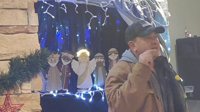 Сергей, поздравление с Рождеством в Реабилитационном Центре смотреть онлайн