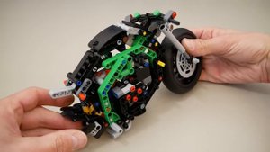 Хитрый Ниндзя_ Лего Техник Мотоцикл 42170 Kawasaki Ninja H2R Подробный Обзор Новинки 2024