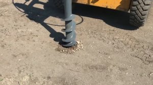 Ямобур для мини-погрузчика