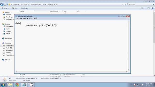 1.5 Simple Example Code in Java | Java Tutorial