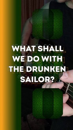 What Shall We Do With The Drunken Sailor? | Фингерстайл | Табы в описании