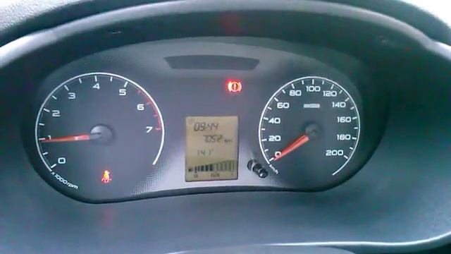 Lada Granta - разряженный аккумулятор. смотреть онлайн