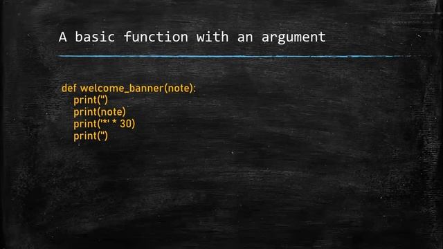 Python for System Administration - Creating user defined (custom) function