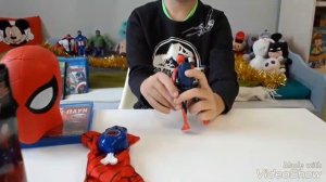 ОБЗОР " ИГРУШЕК ОТ ЧЕЛОВЕКА? ПАУКА?" TOYS FROM SPIDERMAN.