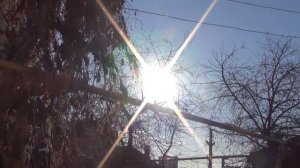 Луна и солнце на небе одновременно