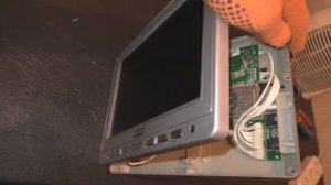 Разборка портативного телевизора Super