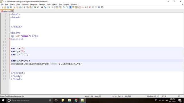 5-Javascript variable how to write javaScript variable