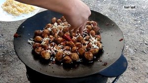 Жареные пельмени в садже... от КазаН ГараЖ