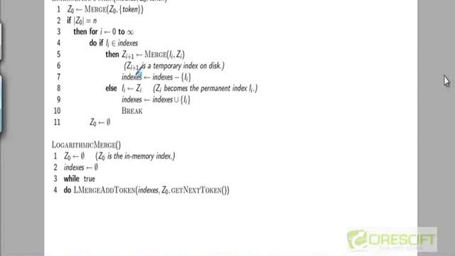 WDM 50: Dynamic indexing using logarithimic merge смотреть онлайн