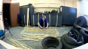 Плетёный забор своими руками из ивы