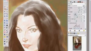 Desenhando e pintando com GIMP e tablet Trust TB 7300- parte 2