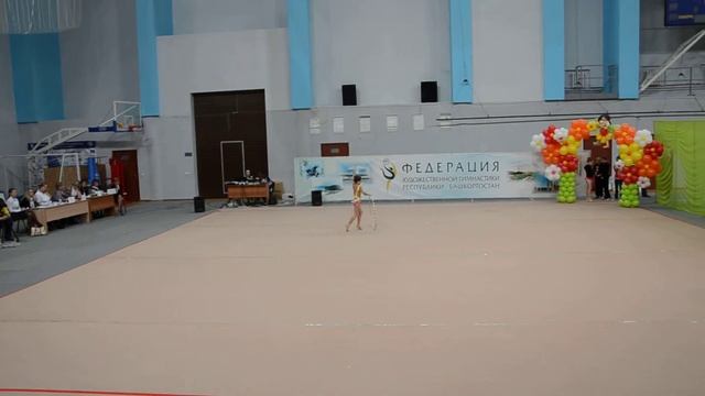 Литвинова Анита, 2005г.р., обруч, г. Екатеринбург смотреть онлайн