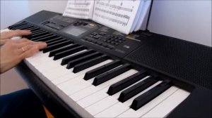 "Hi-Fi - А мы любили" на синтезаторе