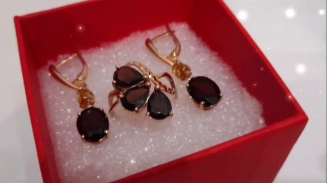 КОЛЬЦО С ГРАНАТОМ? NewGold?? Гранат Альмандин?❤ #49?