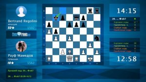 Chess Game Analysis: Рауф Мамедов - Bertrand Regolini : 1-0 (By ChessFriends.com)